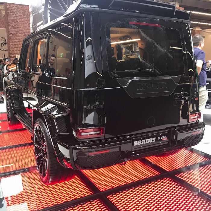 капак за задна врата карбон Brabus за Mercedes G-class W463A W464