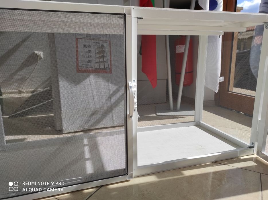 Естествена сушилня за мезета месо и риба