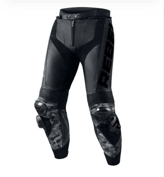 Pantaloni Moto Piele Echipament REBELHORN REBEL