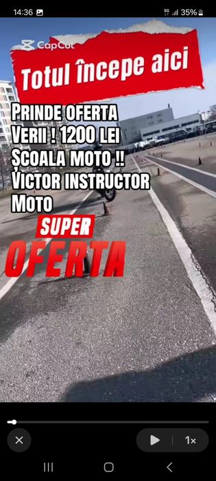 Scoala Moto București – Carnet Moto A, A1, A2 – Oferta