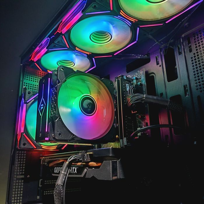 Игровой компьютер B760M-PRO I5 12400F/RTX 2060 Super 8gb