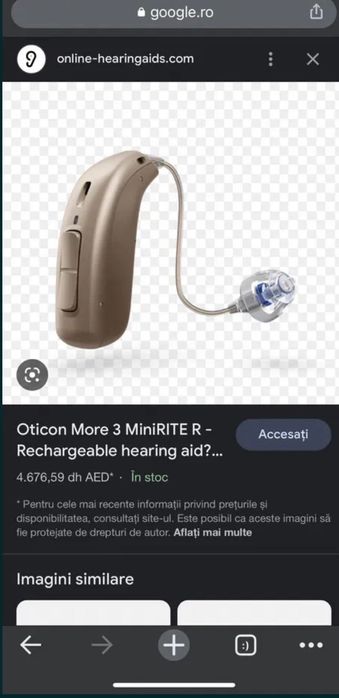 Aparate auditive amplifon /oticon