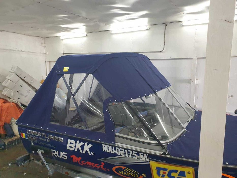 Barca  Crestliner Fish Hawk 1650 SE WT, SUA 2022 cu motor si peridoc