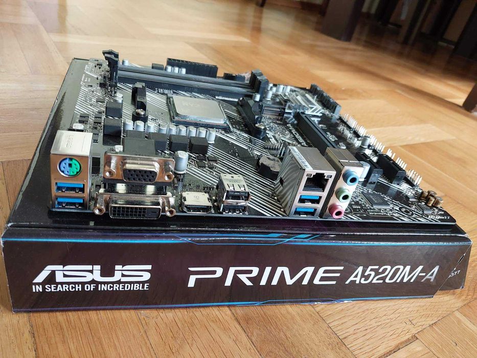 Ryzen 5 5600G + Asus Prime A520M-A
