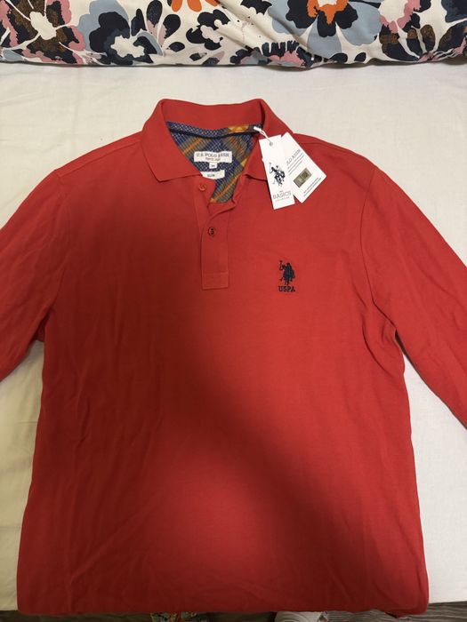 Bluza Polo USPA,Marimea M Slim,Nepurtata,Cu eticheta