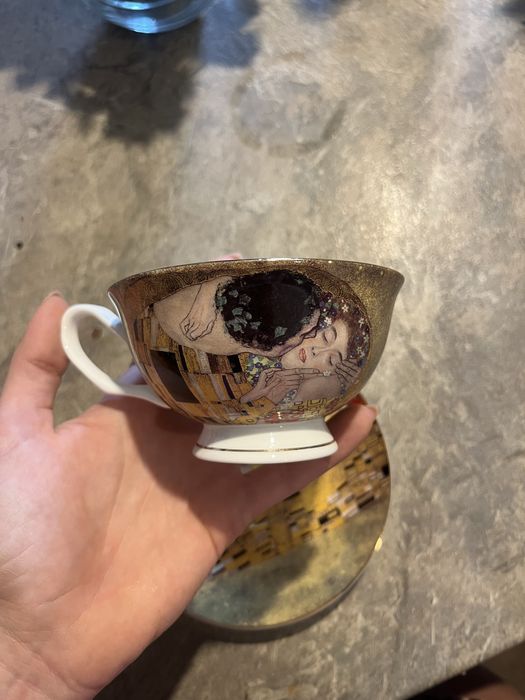 Луксозен порцеланов сервиз Густав Климт – Fine Bone Porcelain