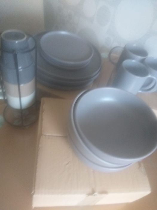 Посуда керамика столовый набор