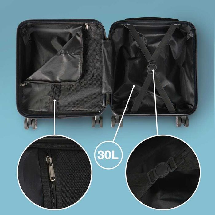 Cabin Max Anode ръчен куфар 45 л за Ryanair 45×36×20 см