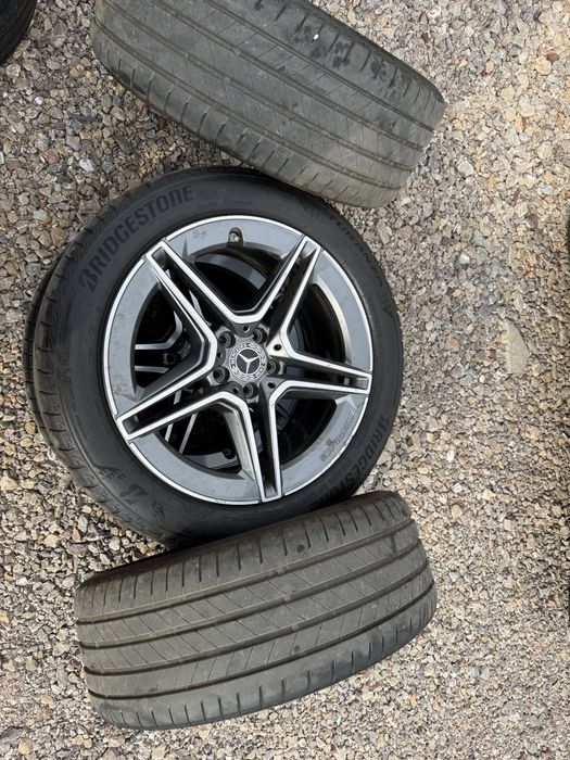 Оригинални Mercedes-AMG 19” джанти с гуми Bridgestone – 4 броя