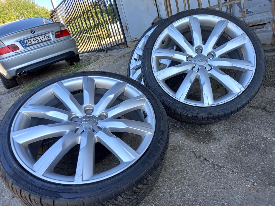 Vând jante R19 Audi A5 originale, Vw sau Skoda prindere 5x112 butuc 66