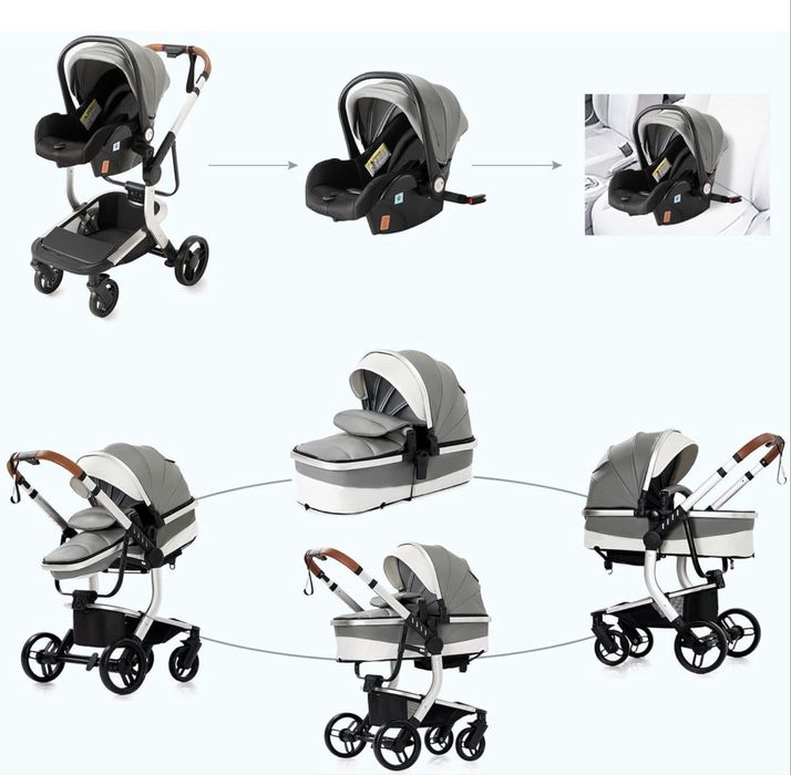 Vand carucior 3 in 1 baby travel system- ca nou