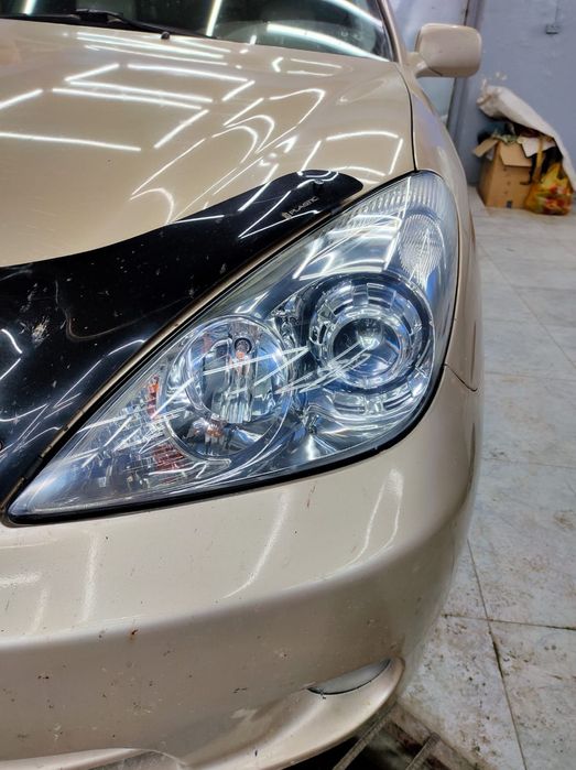 Установка линз би лэд