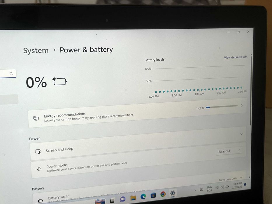 Laptop ASUS UX303L i7 8GB SSD 240GB 840M defect baterie