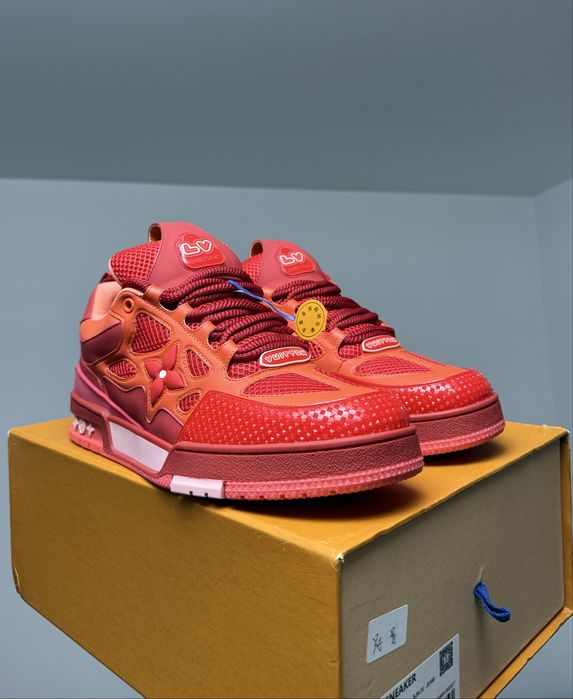 Louis Vuitton Trainers Skate Red