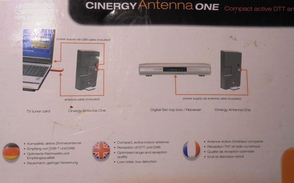 Vand o antena DVB-T Terratec Cinergy Antenna One , cu interfata USB