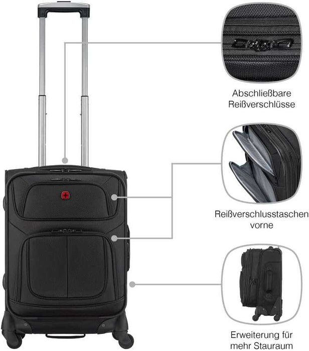Чемодан для ручной клади Wenger Sion Hand Luggage Suitcase! Новый!