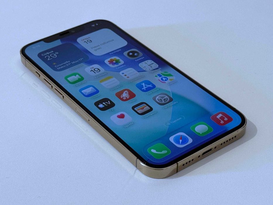 Бартер! Перфектен! iPhone 12 Pro Max 256GB Gold (Златен) 84%