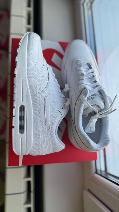 Nike Air Max 1 White Snakeskin