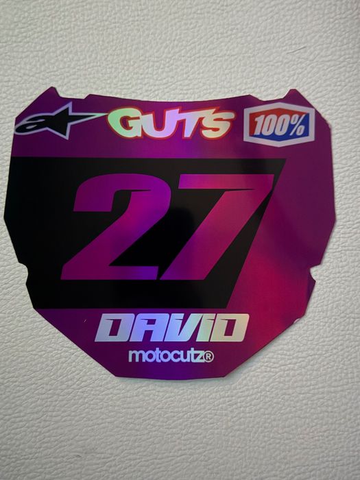 Surron ODI / Motocutz Sticker pentru Plate Yozma, Surron, Talaria