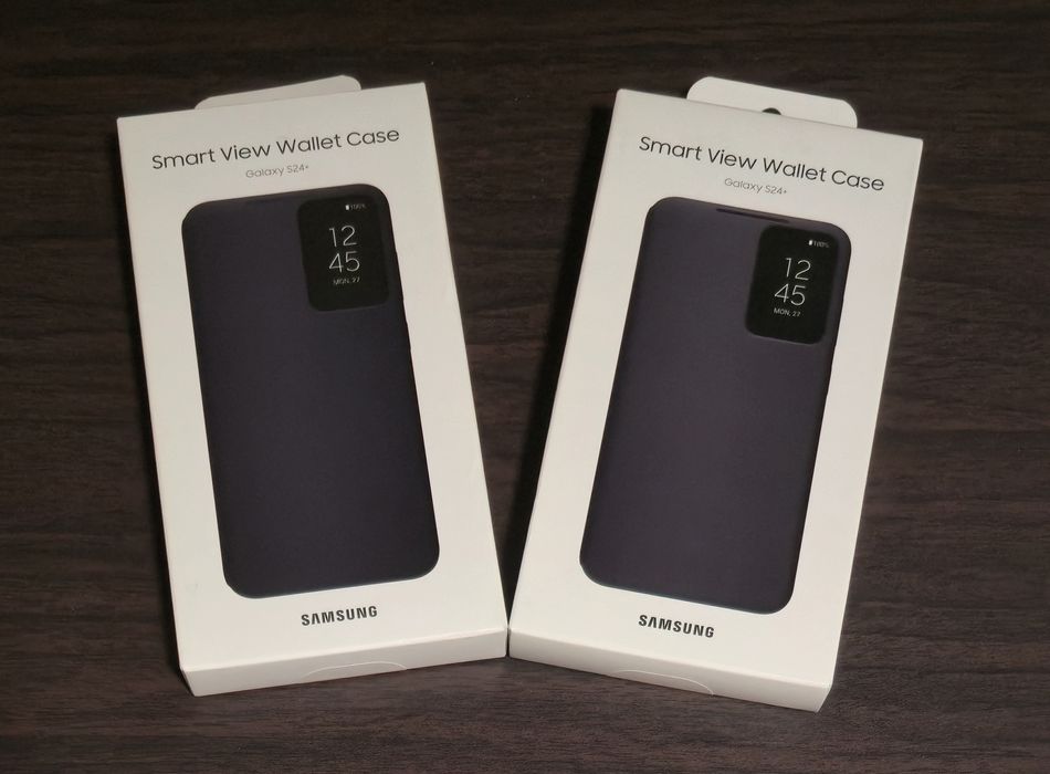 Husa flip activa originala Samsung Smart View Wallet Case S24+ S24Plus