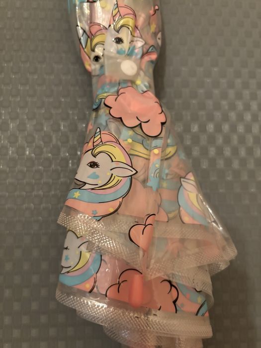 Зонт трость для девочки 5-7 лет