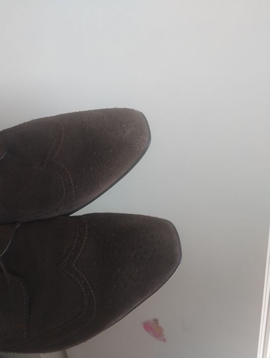 Pantofi bărbați piele întoarsă