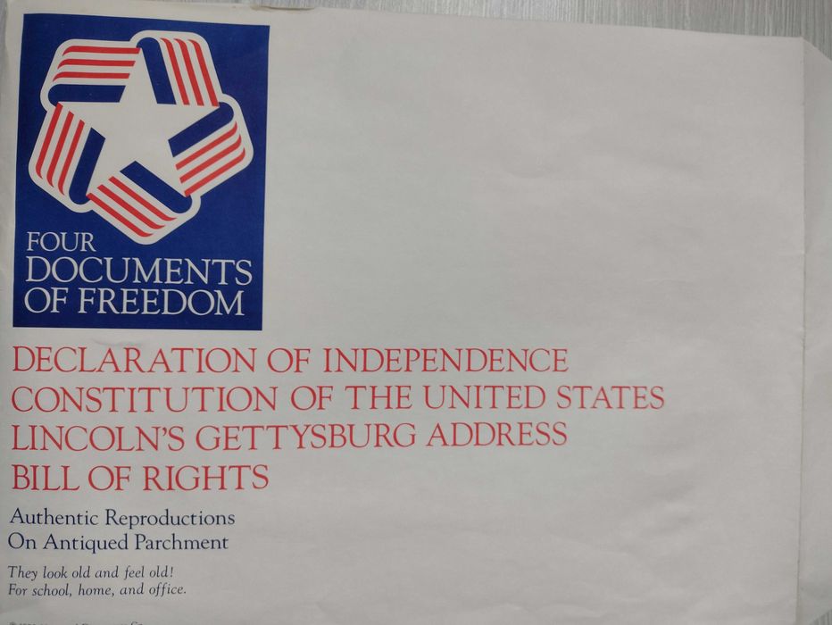 4 документа на свободата на USA