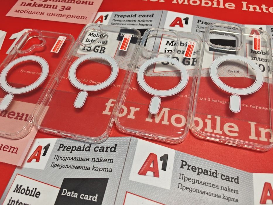 Iphone 16,16+,16 Pro,16 Pro Max  Acrylic Magsafe  прозрачен