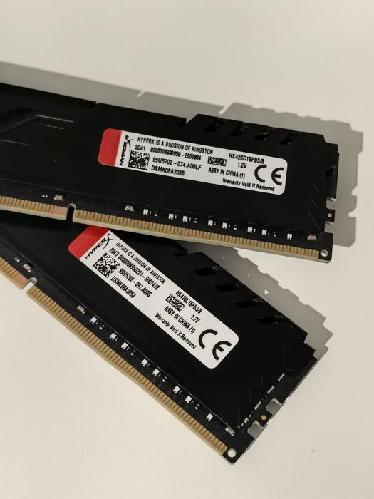 Kit RAM HyperX Fury 16gb 2666mhz