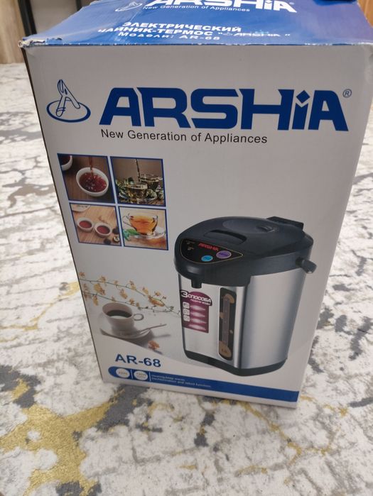 Продаётся термопот ARSHIA (Чайник-термос) — 6.8 л