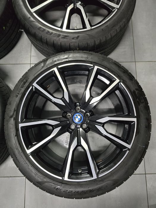 Jante, Roti x7, g07, r22, x5 g05, x6 g06, originale bmw, 755m  v-spoke