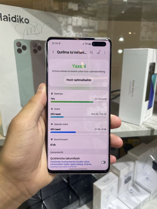 Samsung s10 +5g arzoon