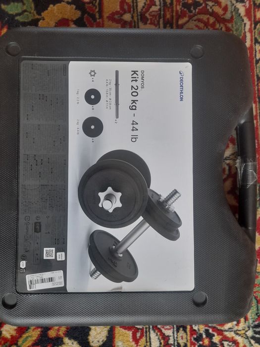 Set de gantere Domyos 20kg ( 44lb )