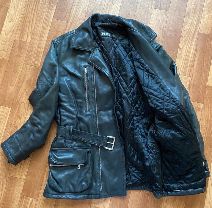 Мъжко яке естествена кожа