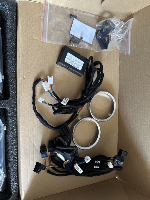 Въздуховоди с амбиентно осветление за модел w213 Е-class 64 лед цвята