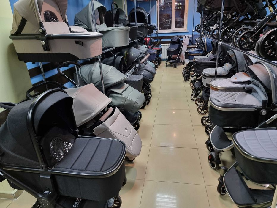 Коляски прогулочные и Коляска трансформер 2в1 3в1  Новые Астана