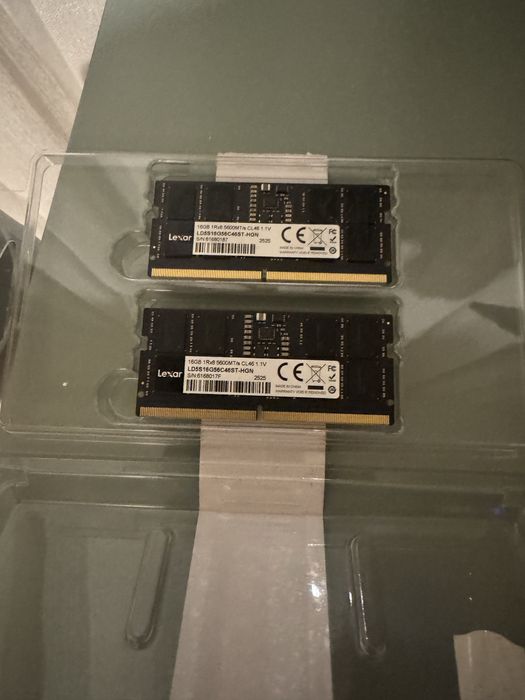 Kit 32 GB RAM DDR5 Lexar 5600 MHz, nou