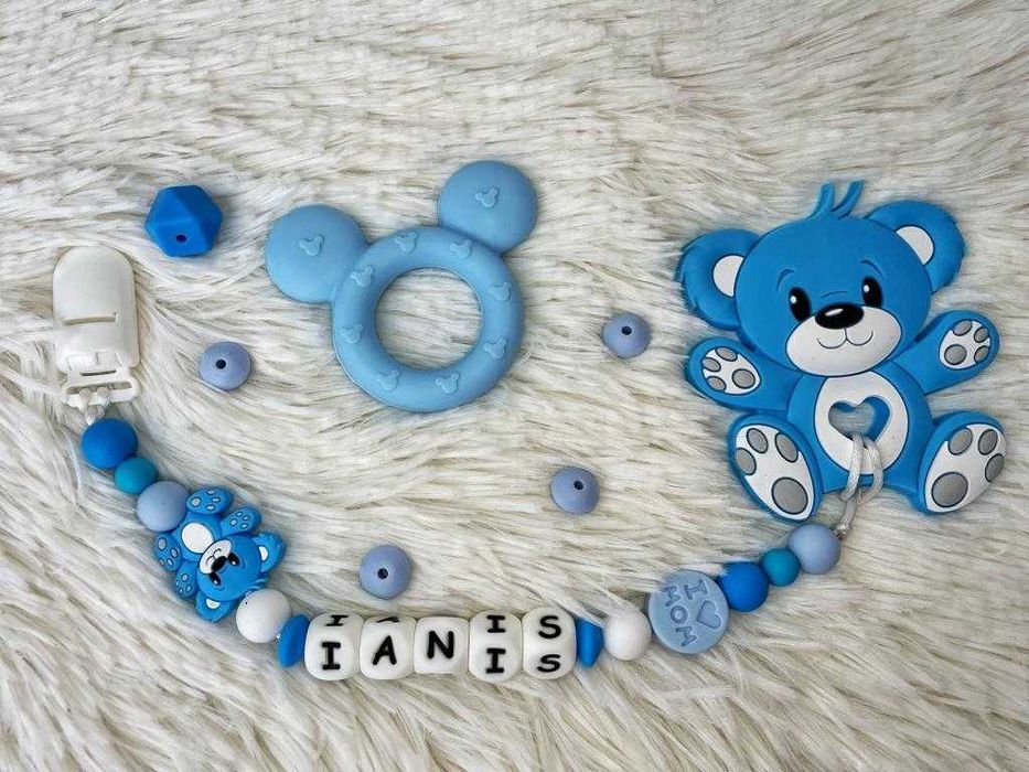 Lănțișoare pentru suzetă și jucării de dentiție