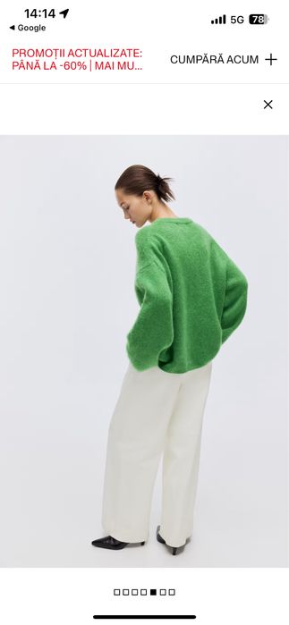 H&M Premium Edition Selection pulover cu mohair