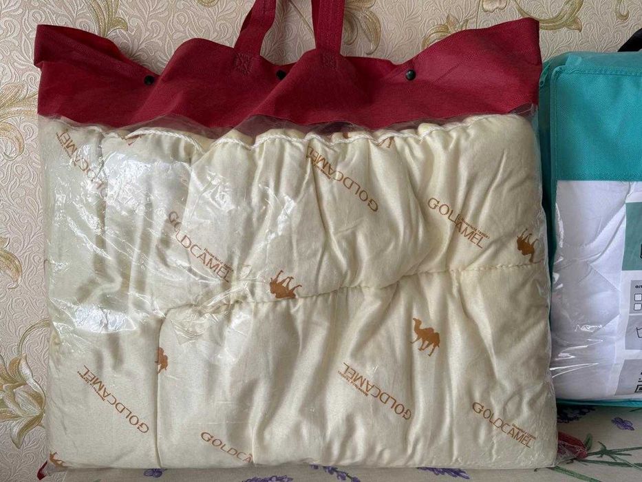 Новое теплое одеяло, шерсть верблюжья