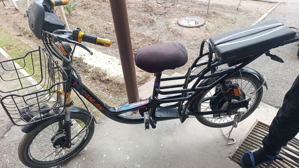 Электричиски велосепед полном комплекте