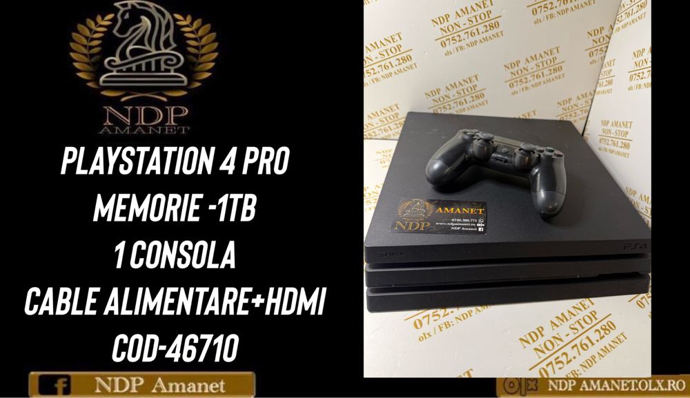 NDP Amanet Braila PlayStation 4 Pro (46710)