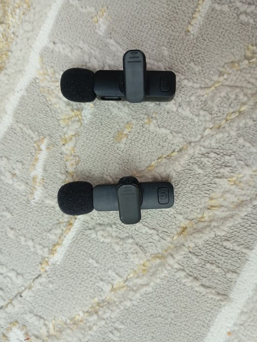 Видеoға арналған сымсыз петличкалы микрофондар Type-C