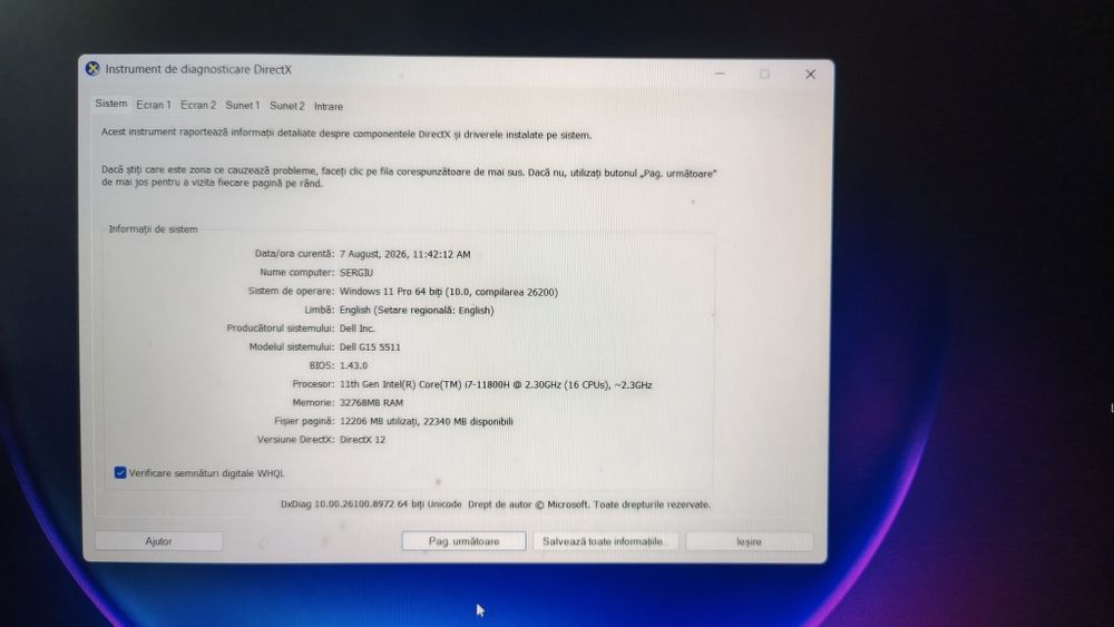 Dell G15 i7-11800H | RTX 3060 | 32GB RAM | 1.5TB SSD | 165Hz + Razer Basilisk + Cooling Pad