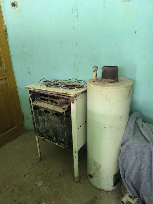 Котёл и газ плита
