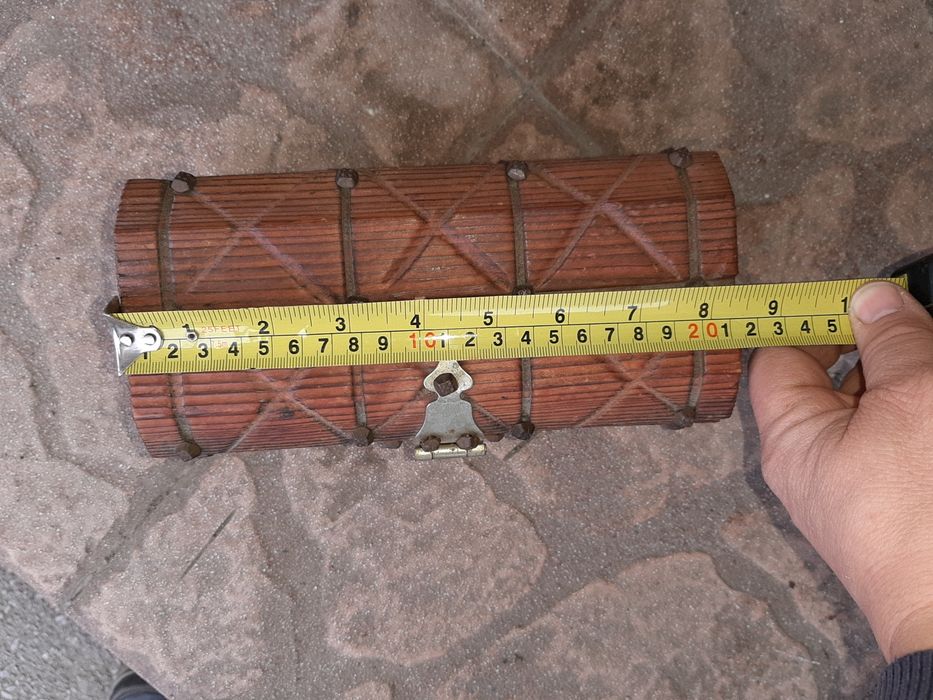 Дървена ретро ракла за бижута