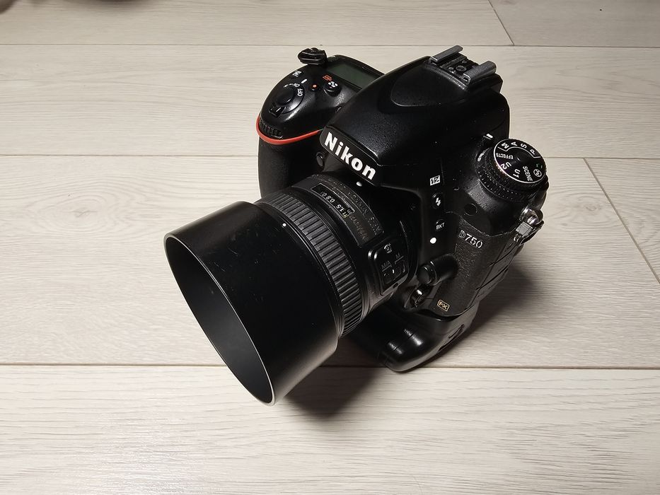 Nikon D750 + nikkor 50mm 1.8