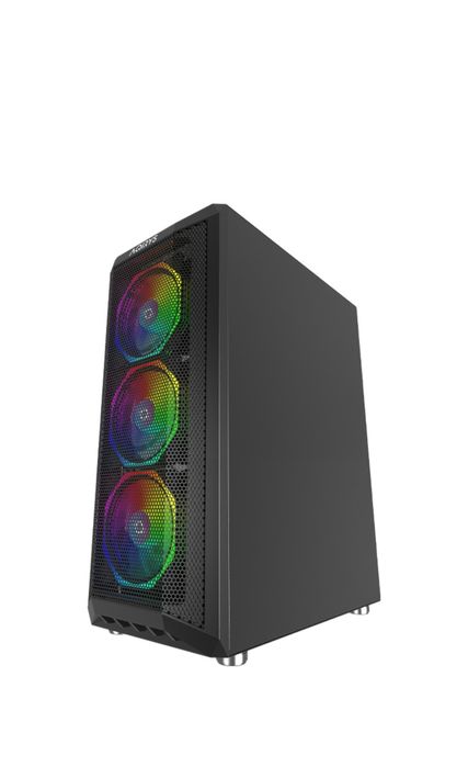 Carcasa AQIRYS NAOS, Mid-Tower, fara sursa, ATX, Black
