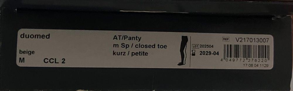 Ciorapi compresivi medicali  Duomed (mediven)