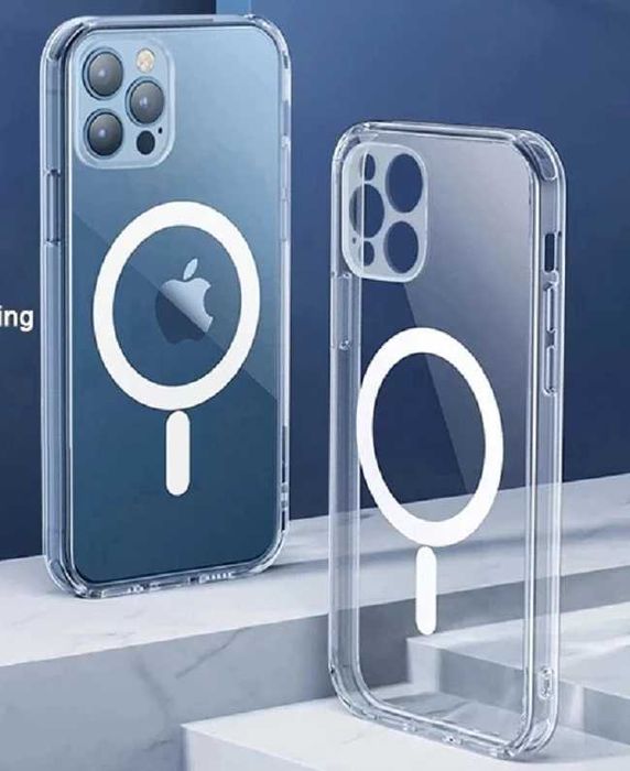 Husa silicon magnetică compatibil Iphone 12 ; 12 Pro ; 12 Pro Max